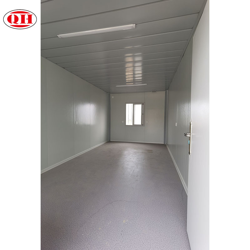Wind &amp; Shock Resistant Foldable Prefab Temporary Office Container Unit