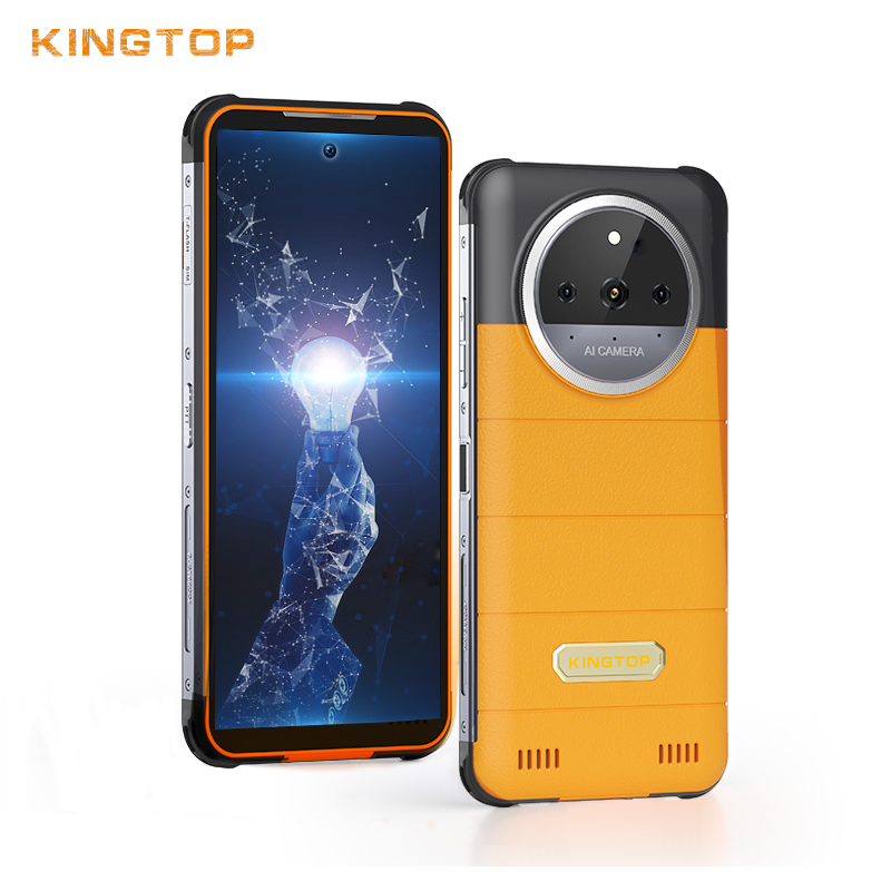 أعمال التصنيع الأصلية 1600W هاتف ذكي يعمل بنظام أندرويد 4G هاتف محمول مقاوم للماء 8GB 256GB هاتف متين