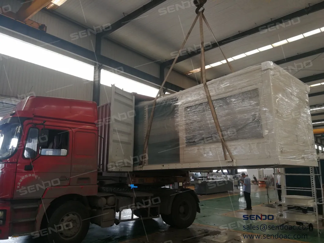 وحدة تكييف هواء حزمة السطح القياسية 20tr باللون الرمادي