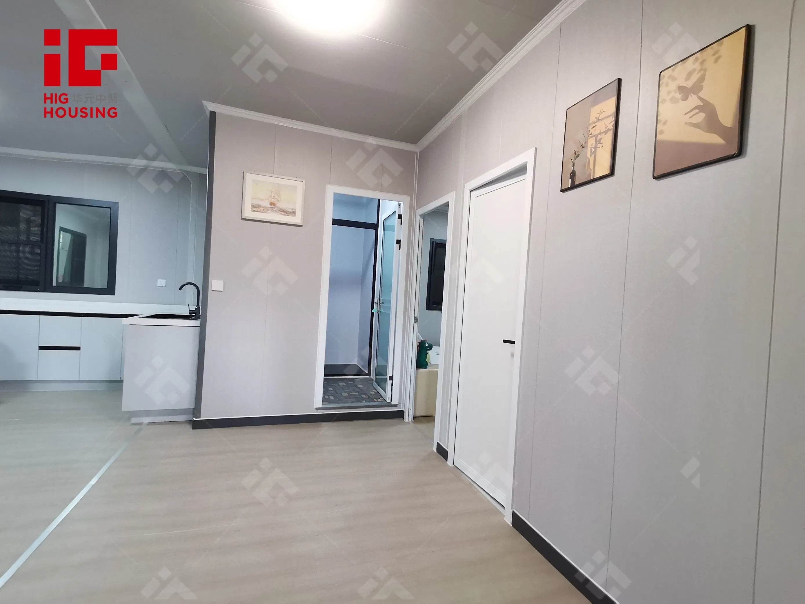 فيلا قابلة للتوسيع من إطار فولاذي عالي الجودة قابلة للنقل