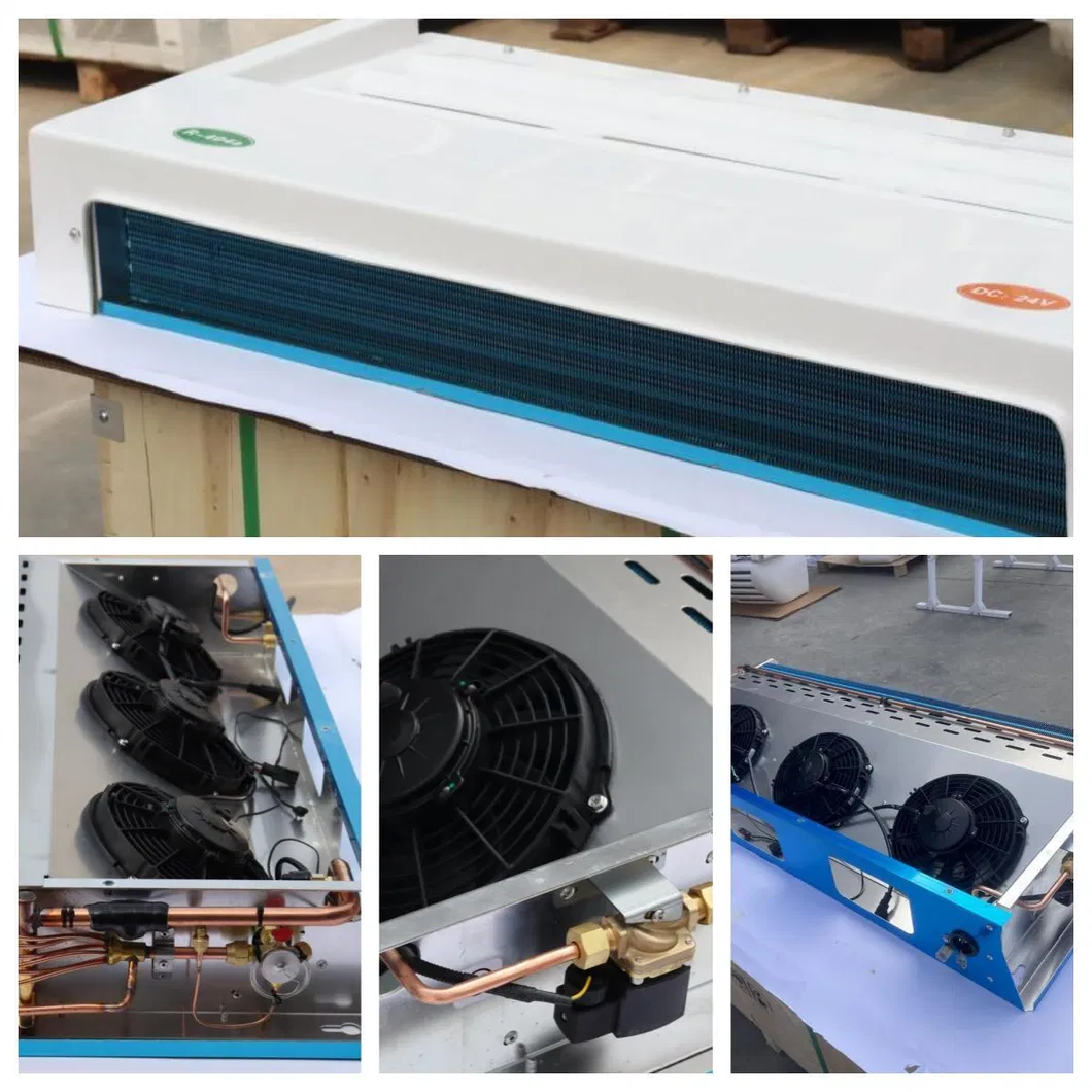 وحدة تبريد حاوية الشاحنة 12V 24V نظام تبريد محمول يعمل بالتيار المستمر للشحن