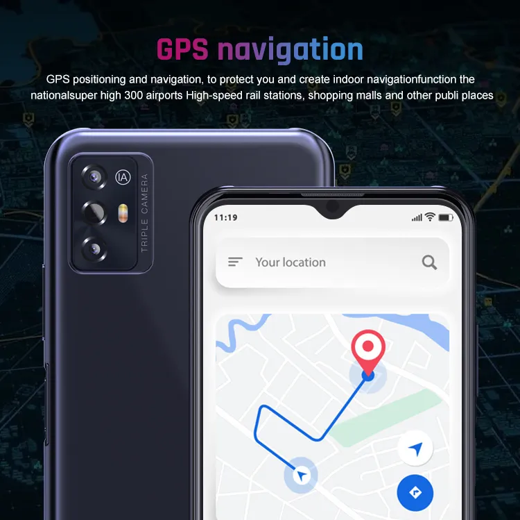 6.7inch 5g شبكة 6GB 128GB هاتف أندرويد الأصلي بسرعة فائقة للألعاب الهاتف المحمول الذكي