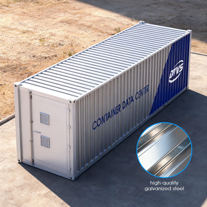 مركز بيانات حاوية بحرية قابل للتخصيص مع وحدة تكييف هواء دقيقة مزودة بنظام UPS