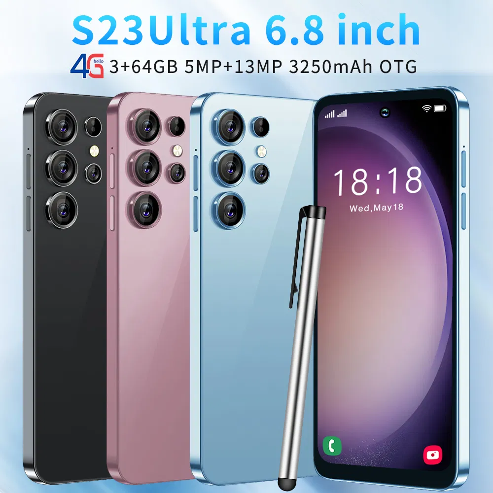 هواتف أندرويد S23 ألترا 6.8 بوصة 3+64GB هاتف ذكي