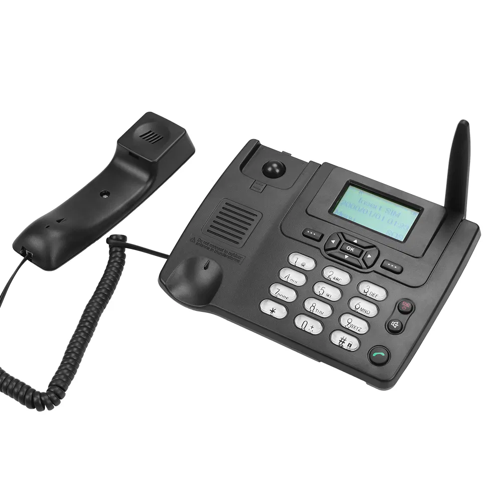 هاتف محمول بطاقة GSM لاسلكية 2g مكتب منزل مكالمة هاتفية