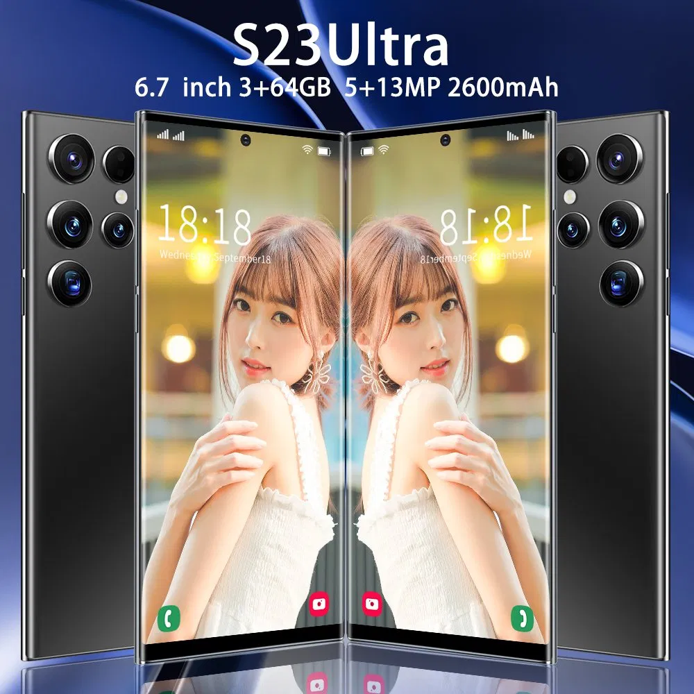 هاتف ذكي محمول S23 ألترا 5g 8 كور 3+64GB هاتف محمول OEM/ODM