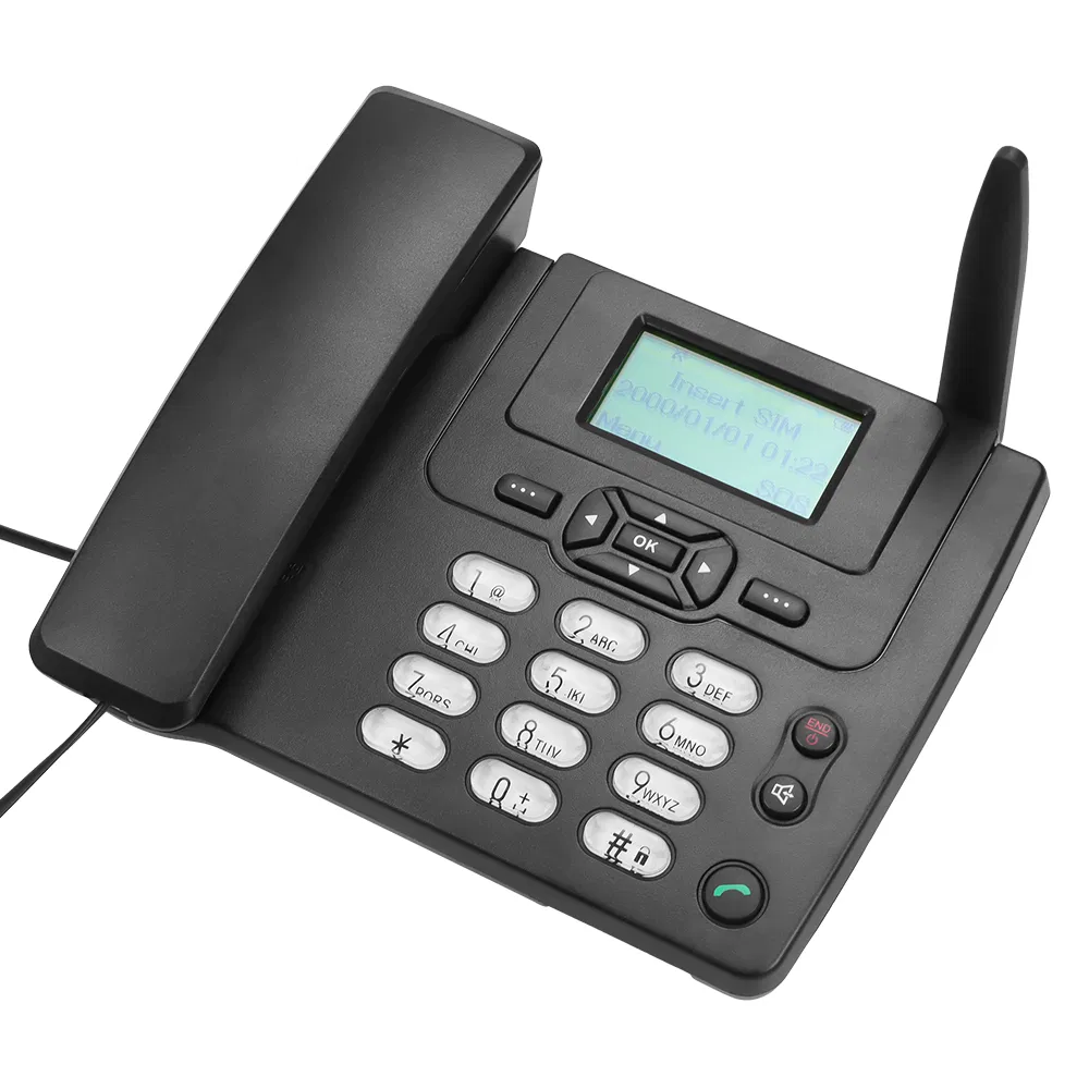 هاتف محمول بطاقة GSM لاسلكية 2g مكتب منزل مكالمة هاتفية