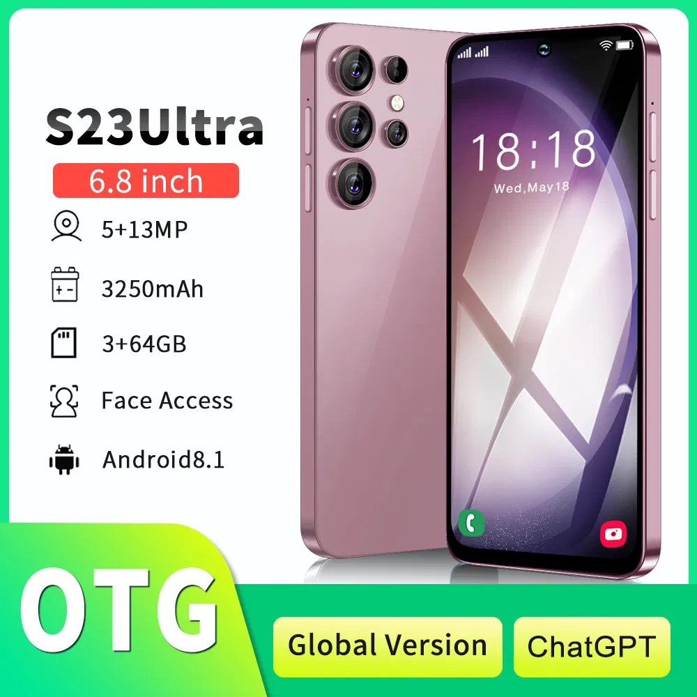 هواتف فيكي أندرويد S23 ألترا 6.8" 3+64GB هاتف ذكي