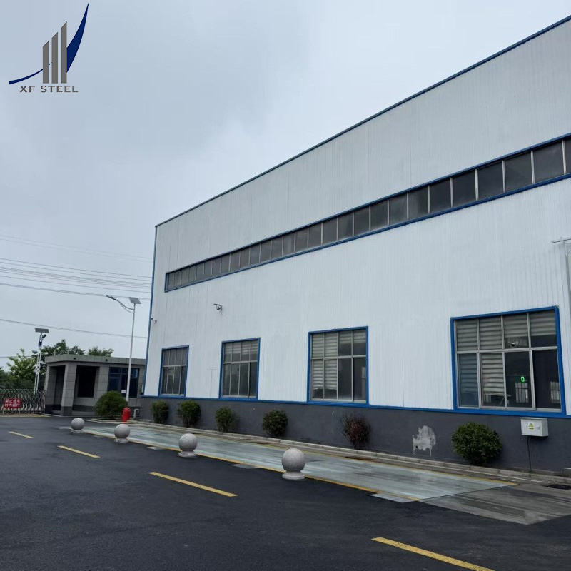 هيكل فولاذي مسبق الصنع مجلفن لمبنى صناعي لتخزين المستودعات وورش العمل وال garages وتخزين المزارع والبناء المعدني المسبق