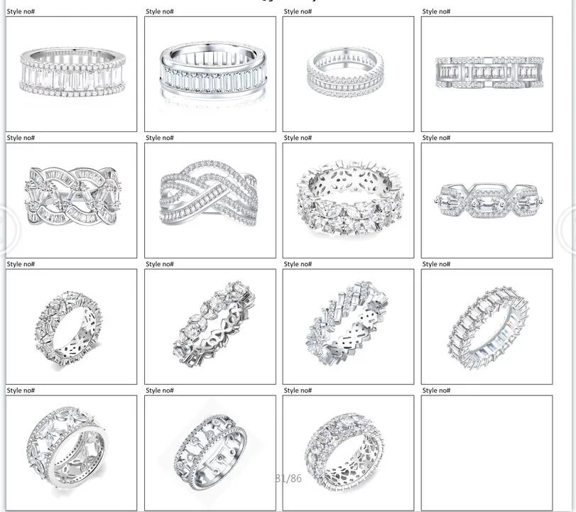أفضل المنتجات لاستيراد المجوهرات الفريدة 2017 خاتم ساخن (R10483)