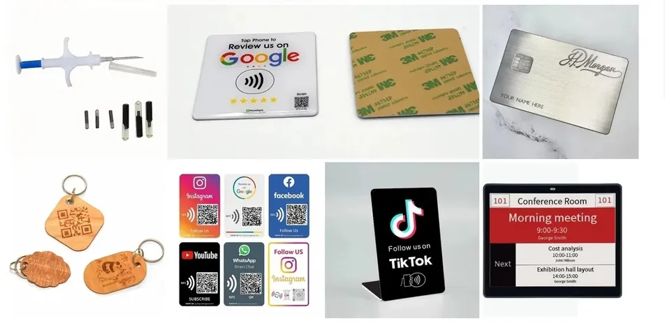 منتجات RFID متنوعة