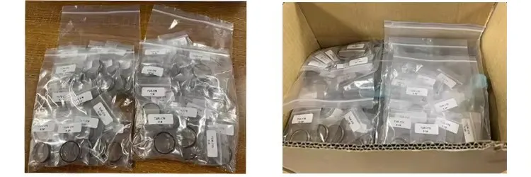 خاتم زفاف فضي خاتم خطوبة للرجال خاتم تنجستن للرجال - 6/8mm خاتم موضة كلاسيكية