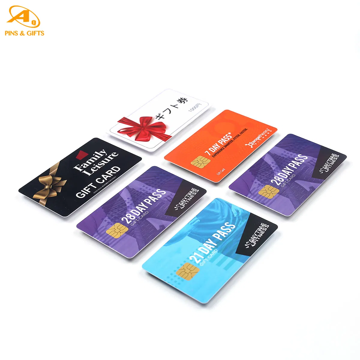 ورق صور فضي رخيص أسماء معدنية بطاقة ائتمان مسبقة الدفع بطاقة ذكية بتقنية NFC و RFID