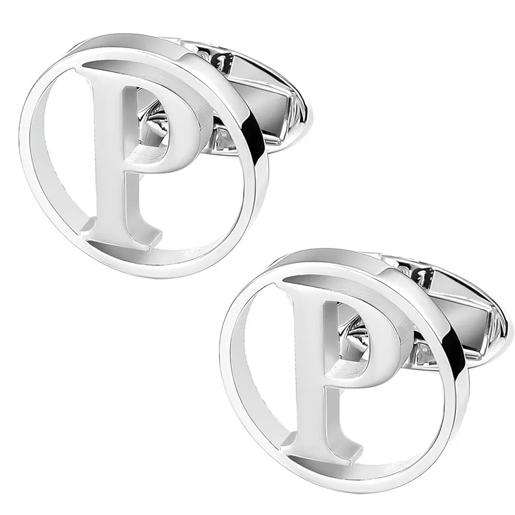 أزرار أكمام ساتان ذهبية منقوشة بسيف الملك