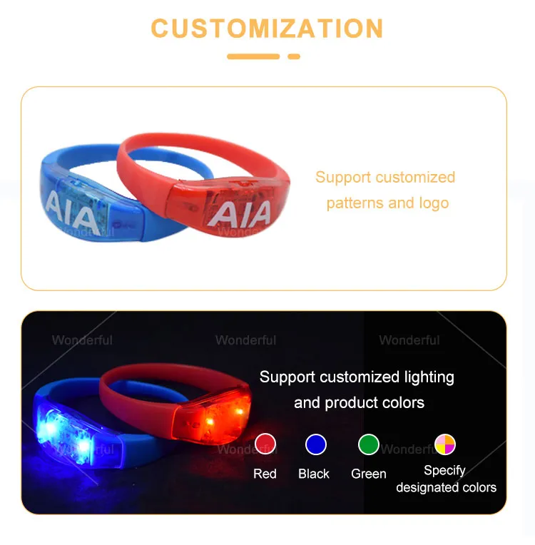 سوار LED مقاوم للماء