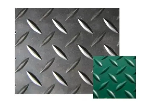 حصيرة دائرية مطاطية مضادة للانزلاق من PVC للأرضيات للاستخدام في المرآب للأحذية والأرائك وحقائب التنجيد ومقاعد السيارات