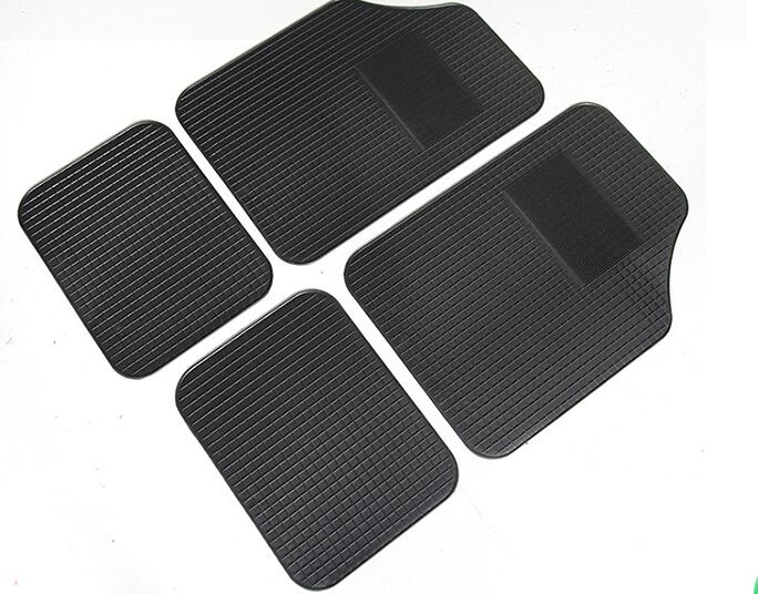 4PCS/Set حصائر أرضية عالمية من PVC لسيارات SUV
