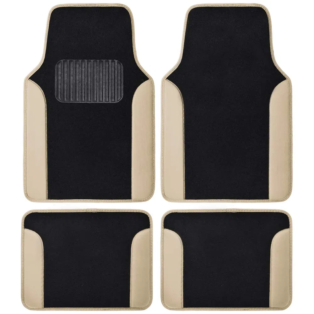 سجاد أرضي مطاطي ثقيل الوزن لجميع الأحوال الجوية بلون أسود