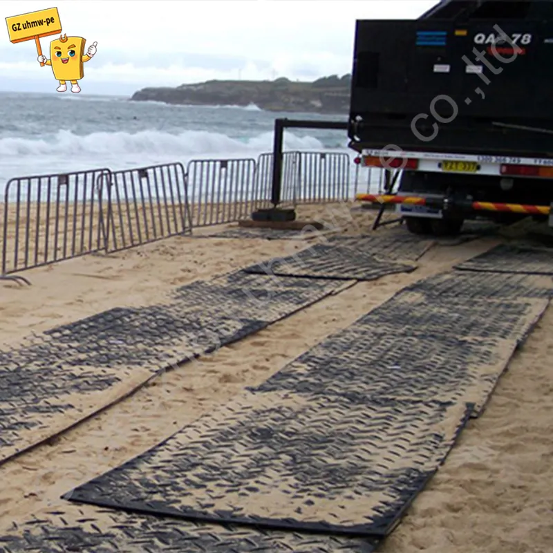 حصائر وقوف السيارات المصنوعة من HDPE المتينة لحماية الأرضيات