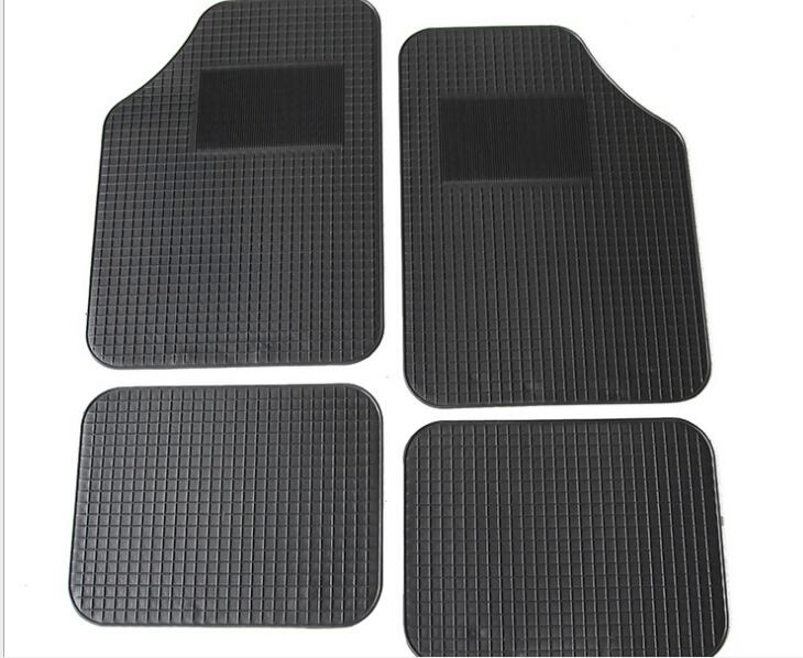 4PCS/Set حصائر أرضية عالمية من PVC لسيارات SUV