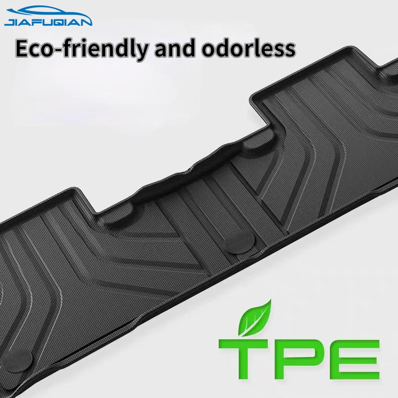 حصيرة أرضية للسيارات من نوع TPE، قبول شعار مخصص، تناسب عالمي للسيارات الرياضية والشاحنات
