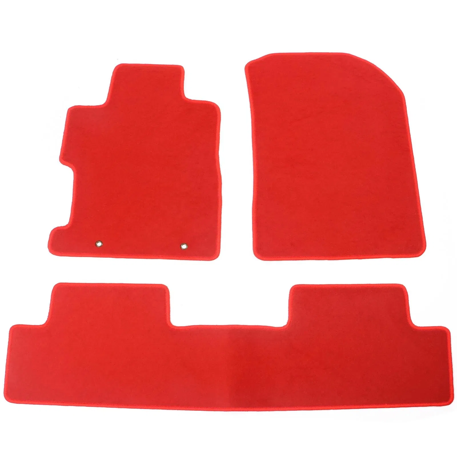 سجاد أرضي نايلون غير قابل للانزلاق ومتين للسيارات 3-Piece
