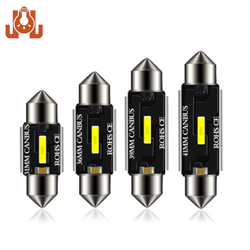 مصباح قبة السيارة LED للإضاءة الداخلية C5w C10W 31mm 36mm 39mm 41mm ملحقات السيارة