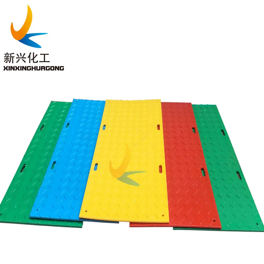 حصائر حماية الأرض من البلاستيك HDPE بولي إيثيلين مؤقتة لطريق البناء