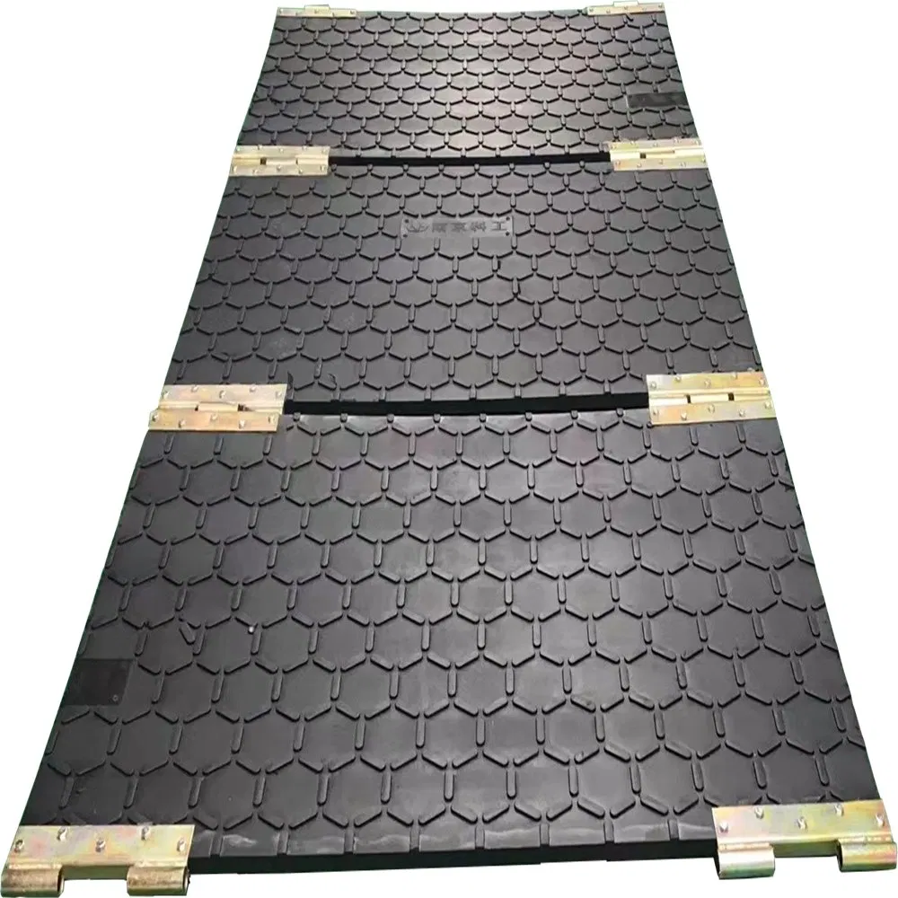 مادة مقاومة للأشعة فوق البنفسجية ومقاومة للتآكل 4X8 وسادة طريق مؤقتة من HDPE UHMWPE