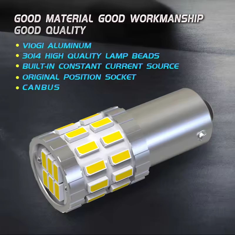 ملحقات السيارات من المصنع عالية الجودة T4w H6w T11 موقد داخلي 12V 24V 3014 30SMD Bax9s Bay9s Ba9s مصابيح LED