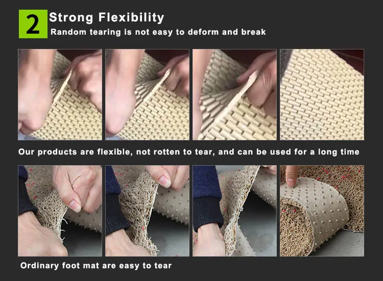 ميزات المنتج وحصيرة سيارة من PVC