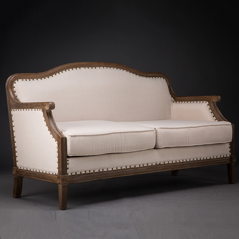 Modern Adjustable Chesterfield Solid Wood Sofa and Children's Chair Rectangle Blue High Density Foam for Home Use