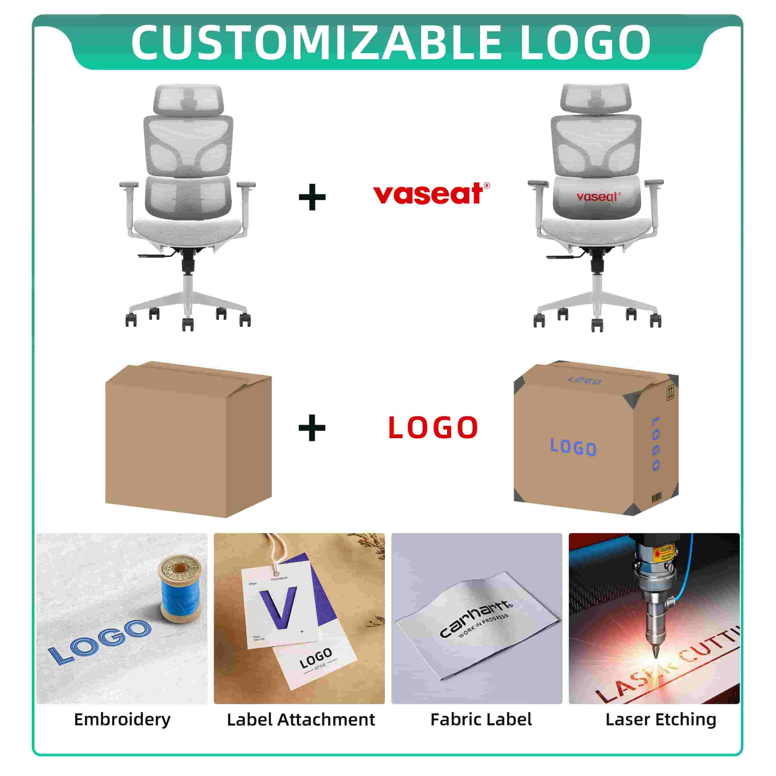 (New Design) Desk Swivel Fabric White Manager Mesh Executive Ergonomic Office Chairs