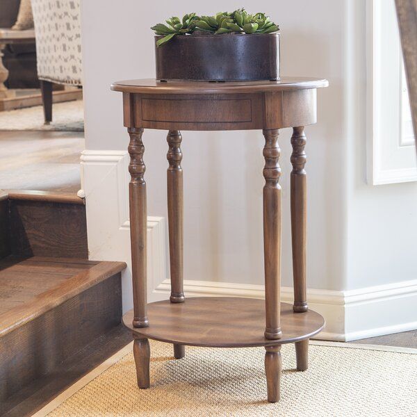 Handmade wooden side tables with simple frame and rustic top suitable for every room setting