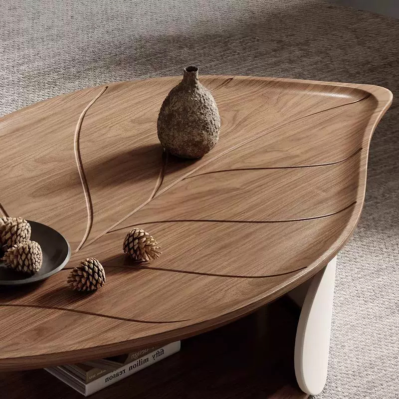 Modern Luxury Durable Coffee Table with Storage Wooden Top Hot Sale Simple Design for Living Room Office
