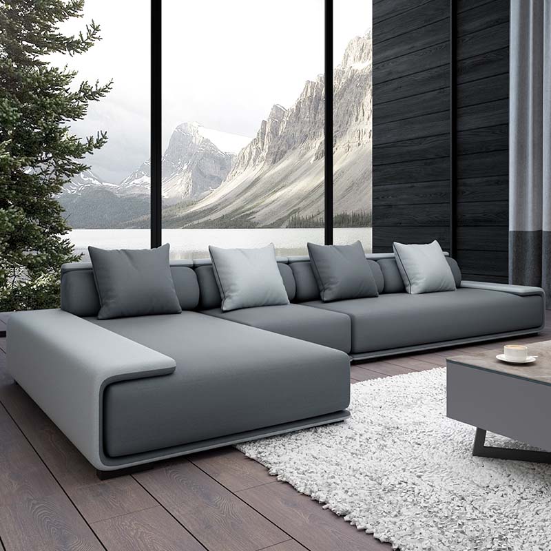 Living Room L Shape Sofa Styling