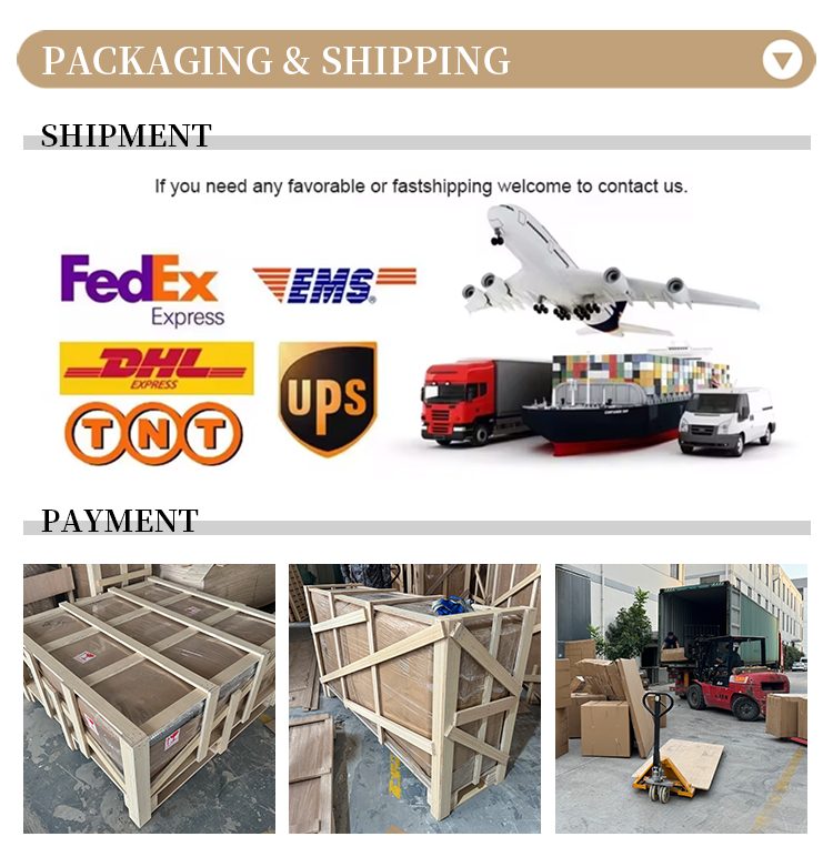 Packing and Shipping Details