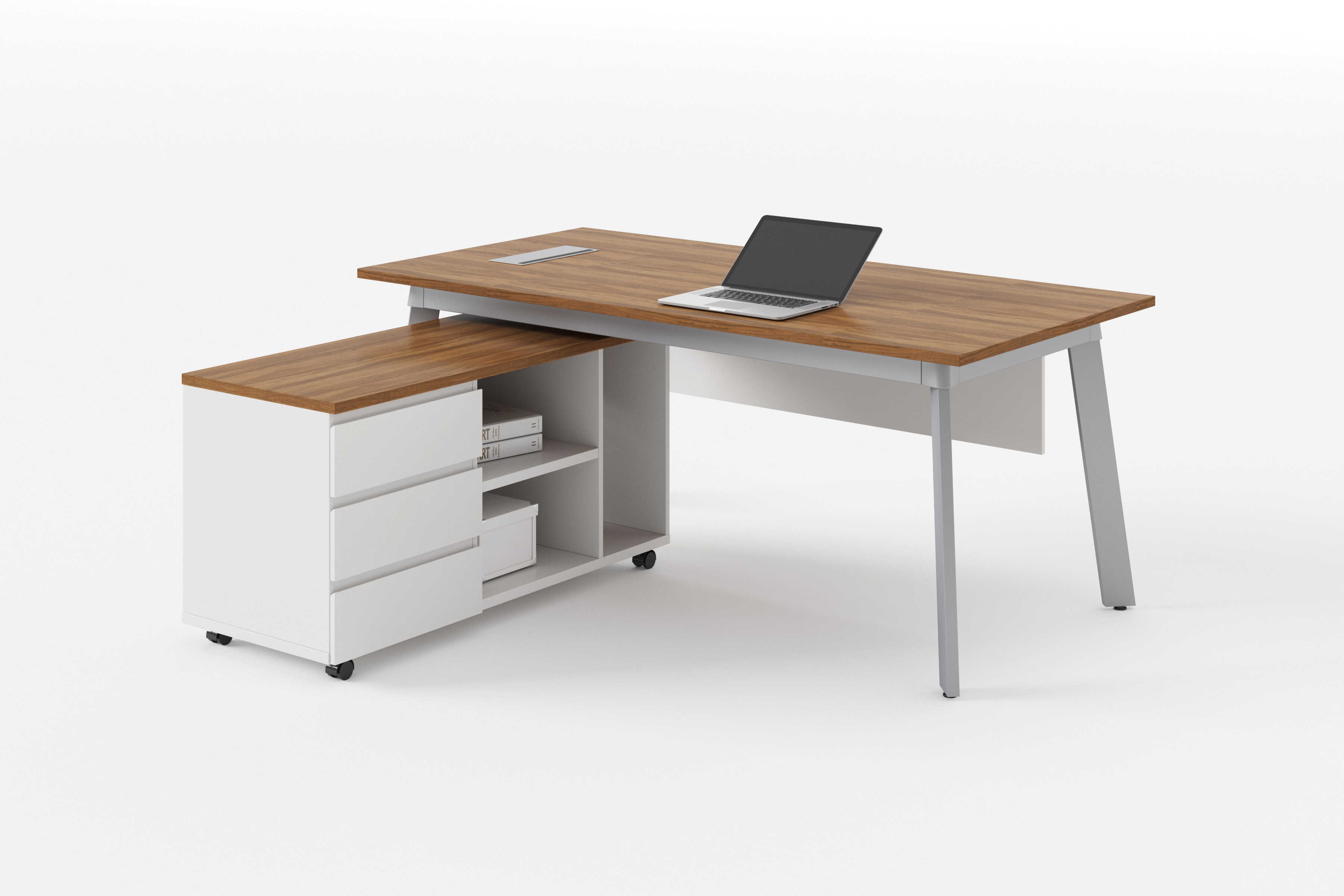 Office Furniture Home Office Adjustable Desk L Shaped Executive CEO Office Table