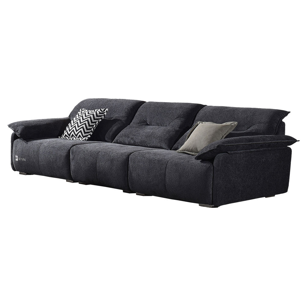 Manufacturer Luxury Modern Chenille 3 Seater Sofa Couch Office Living Room Set of Sofas for Sale