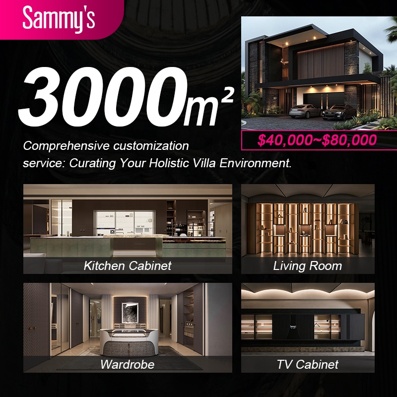 Sammy's Factory Supplier Wardrobe Steel Frame Wood Door Wardrobe Bedroom Design Luxury Wardrobes Clothes Cabinet Walk-in Closet