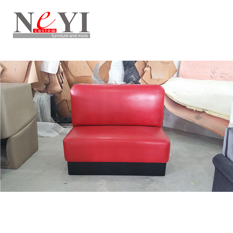 Luxury Black Marble Dining Table Chair Set Modern BT436 Restaurant Furniture for Club Cafe Pub Bar Restaurant Booth Seating