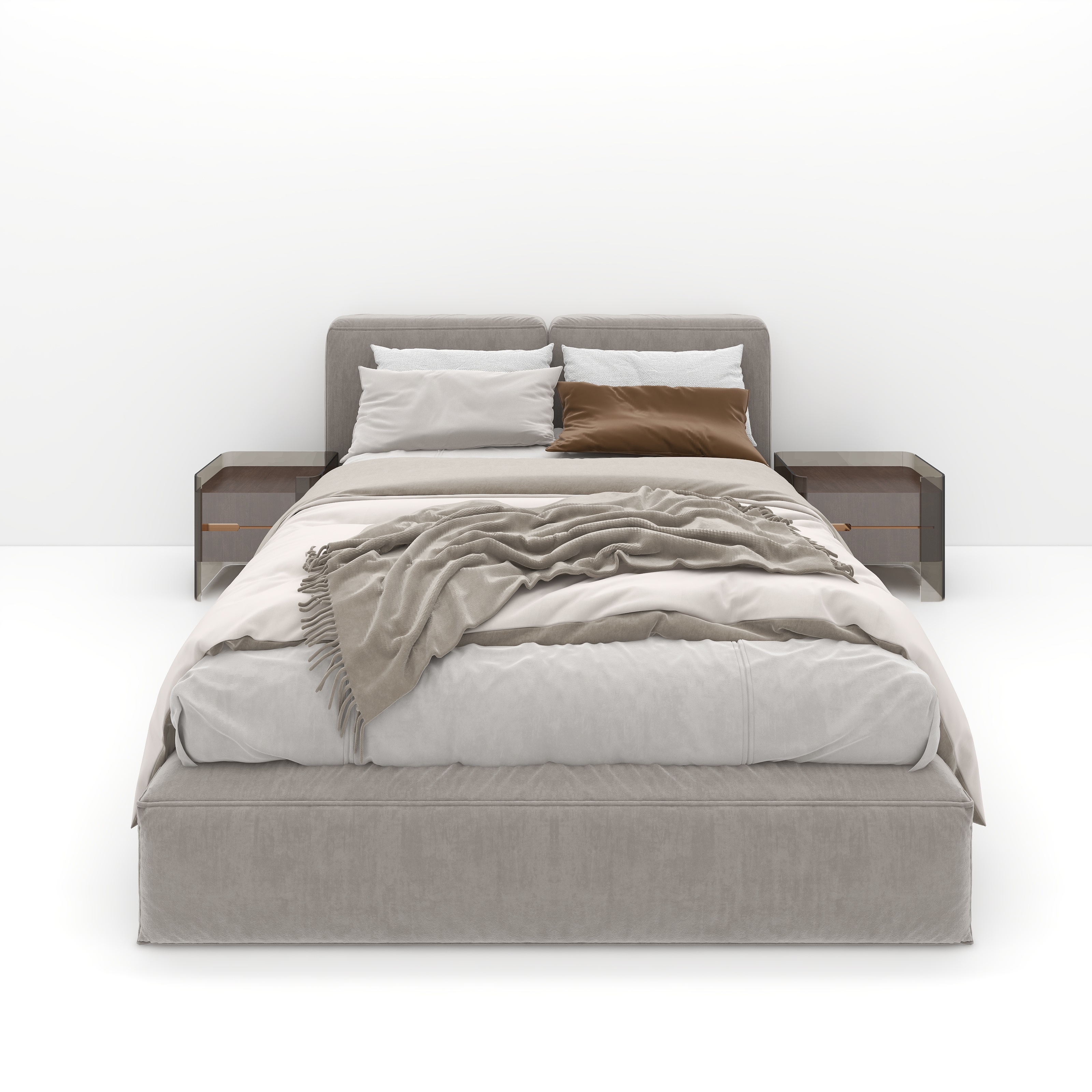 Luxury Wood Bed Detail 1