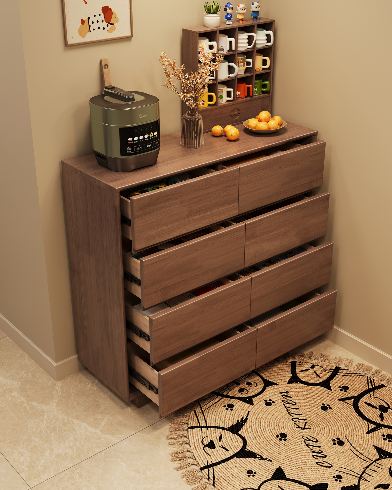 Chest of Drawers Detail