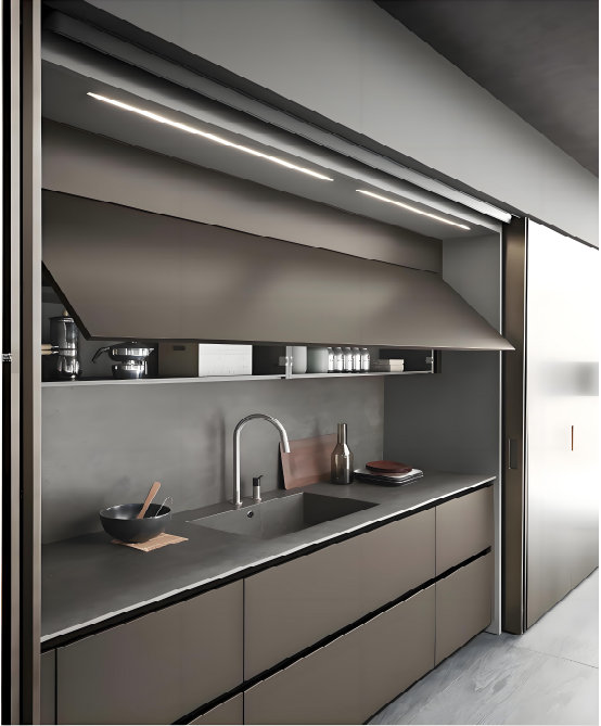 Kitchen Cabinet Blueprint Diagram