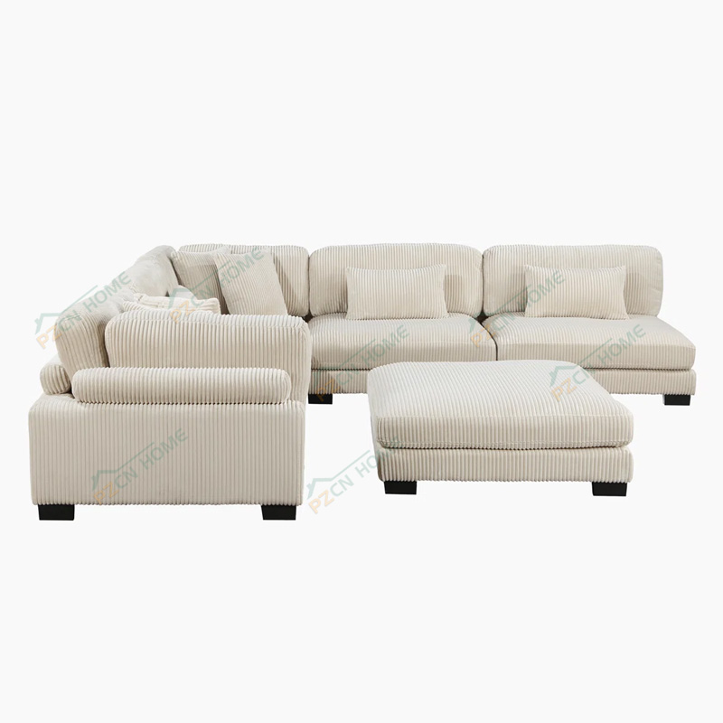 Dark Gray Big Size Modular Couches Luxury Sofa Set Furniture Living Room Sofa Modern White Furniture Home Sectional Sofa Set