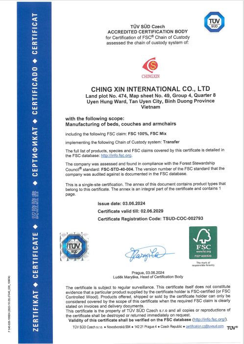 FSC Wood Certification