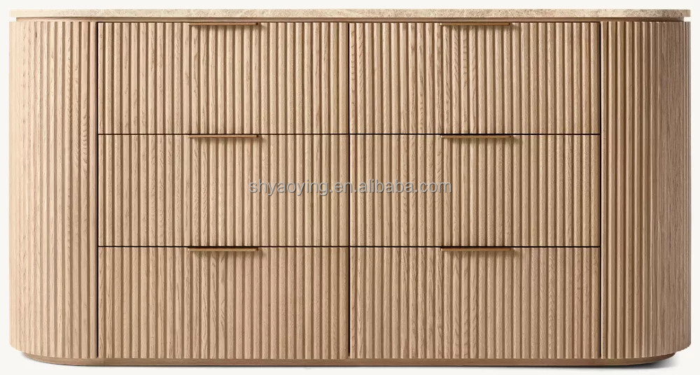 6-Drawer Dresser Front View