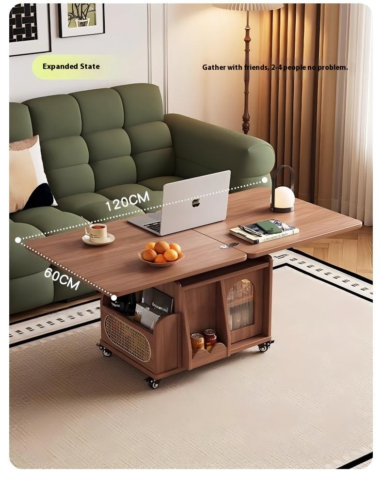 Modern Log Wind Coffee Table