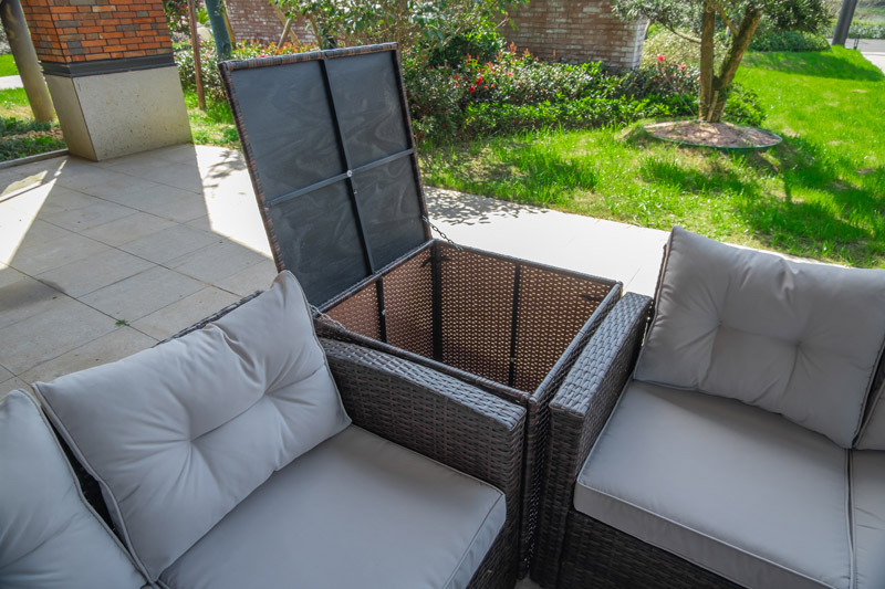 Modern Chairs Restaurant Outdoor Wicker Dining Chair Table Sets Garden Patio Set Outdoor Furniture Rattan