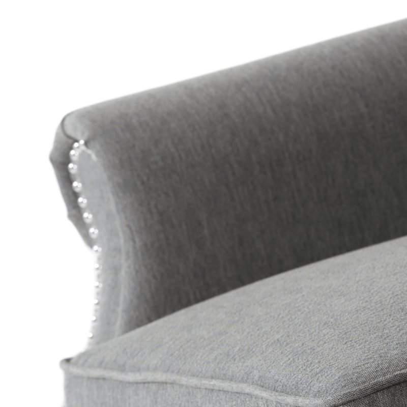 High Quality Fabric Sofa 2 Double Seat Modern European Style Upholstery Furniture for Living Room SM-1063-2